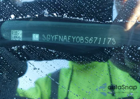 2011 Cadillac Srx Luxury Collection from USA, damaged, VIN 3GYFNAEY0BS671173